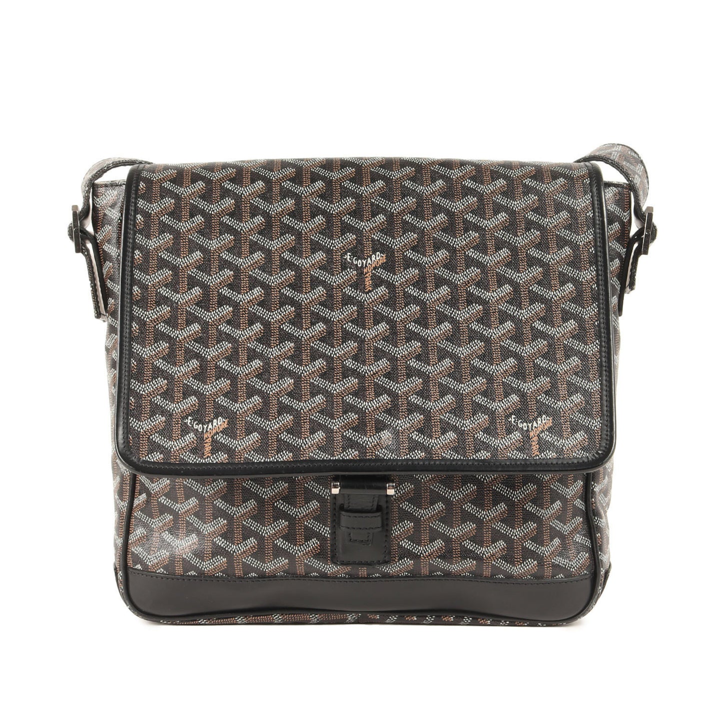 Goyard Grand Bleu Mm Shoulder Bag (Brown