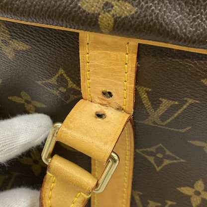 Louis Vuitton Monogram Porte-Document Voyage Bag M53361 Brown