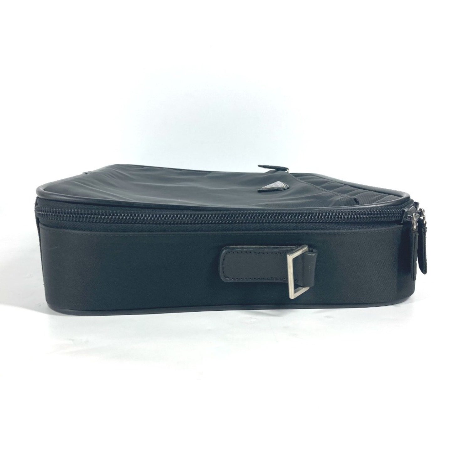 Prada Prada Triangle Logo Plate Bag Document Briefcase Handbag Nylon