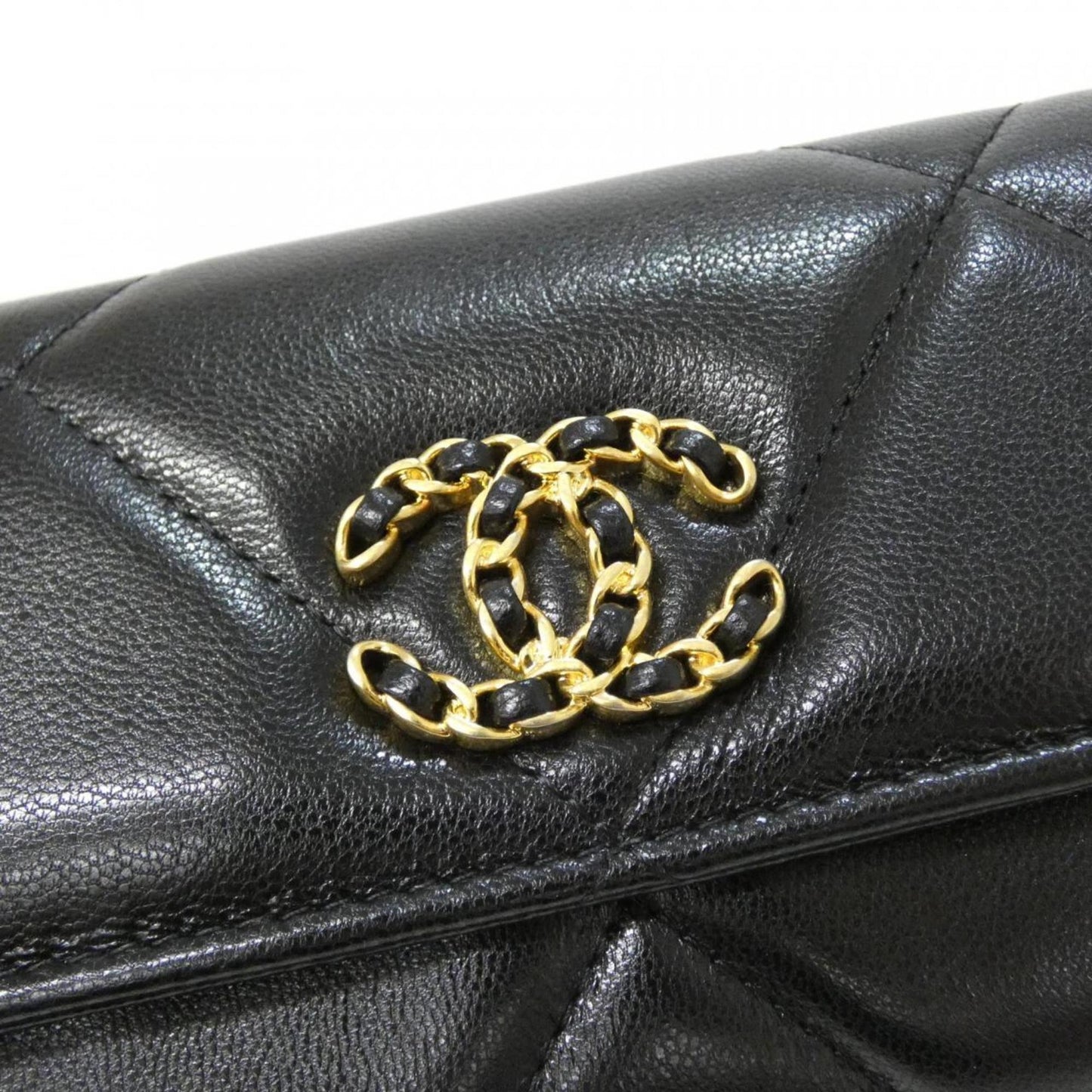 Chanel 19 Line Ap0953 Wallet