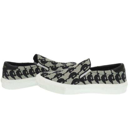 Louis Vuitton X Nba Collaboration Trocadero Canvas Leather Grey Sneakers