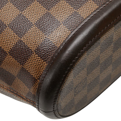 Louis Vuitton Damier Manosque Tote Bag N51121 Brown Leather