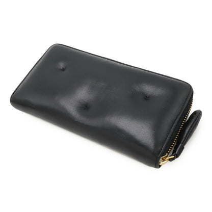 Anya Hindmarch Chubby Round Long Wallet In Leather