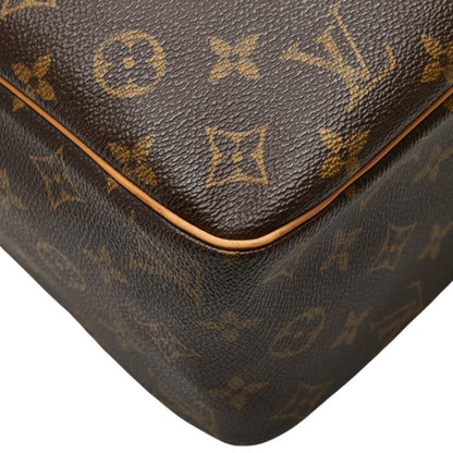 Louis Vuitton Monogram Cite Gm Handbag/Shoulder Bag M51181 Brown Leather