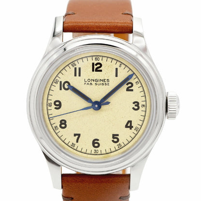 Longines Heritage Military L2.833.4.93.2 Gold Dial