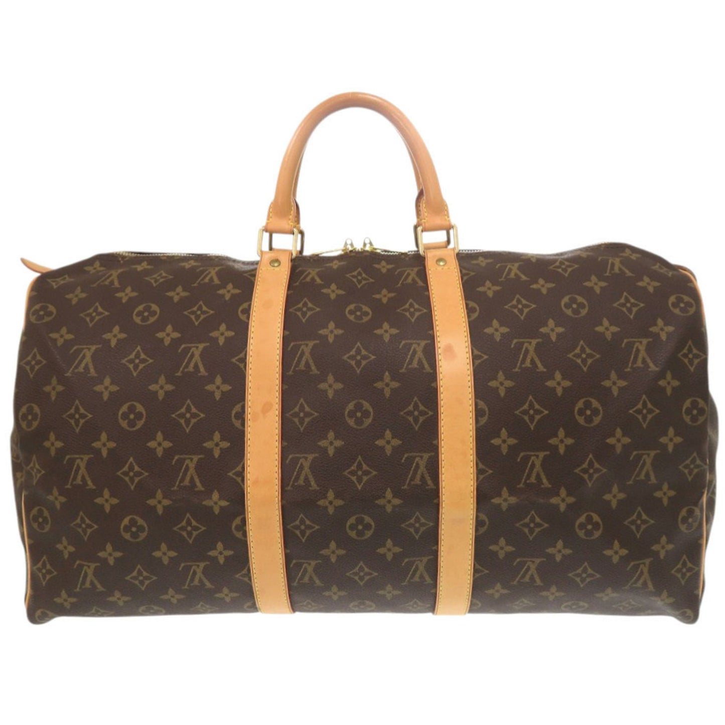 Louis Vuitton Keepall 50 Monogram M41426 Brown Boston Bag Lv 1371 Louis Vuitton