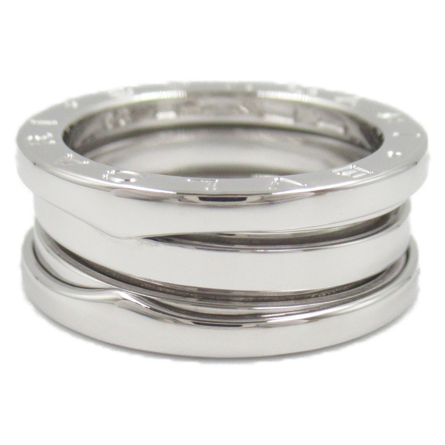 Bvlgari B-Zero1 3-Band Ring In 18K White Gold For Men And Women