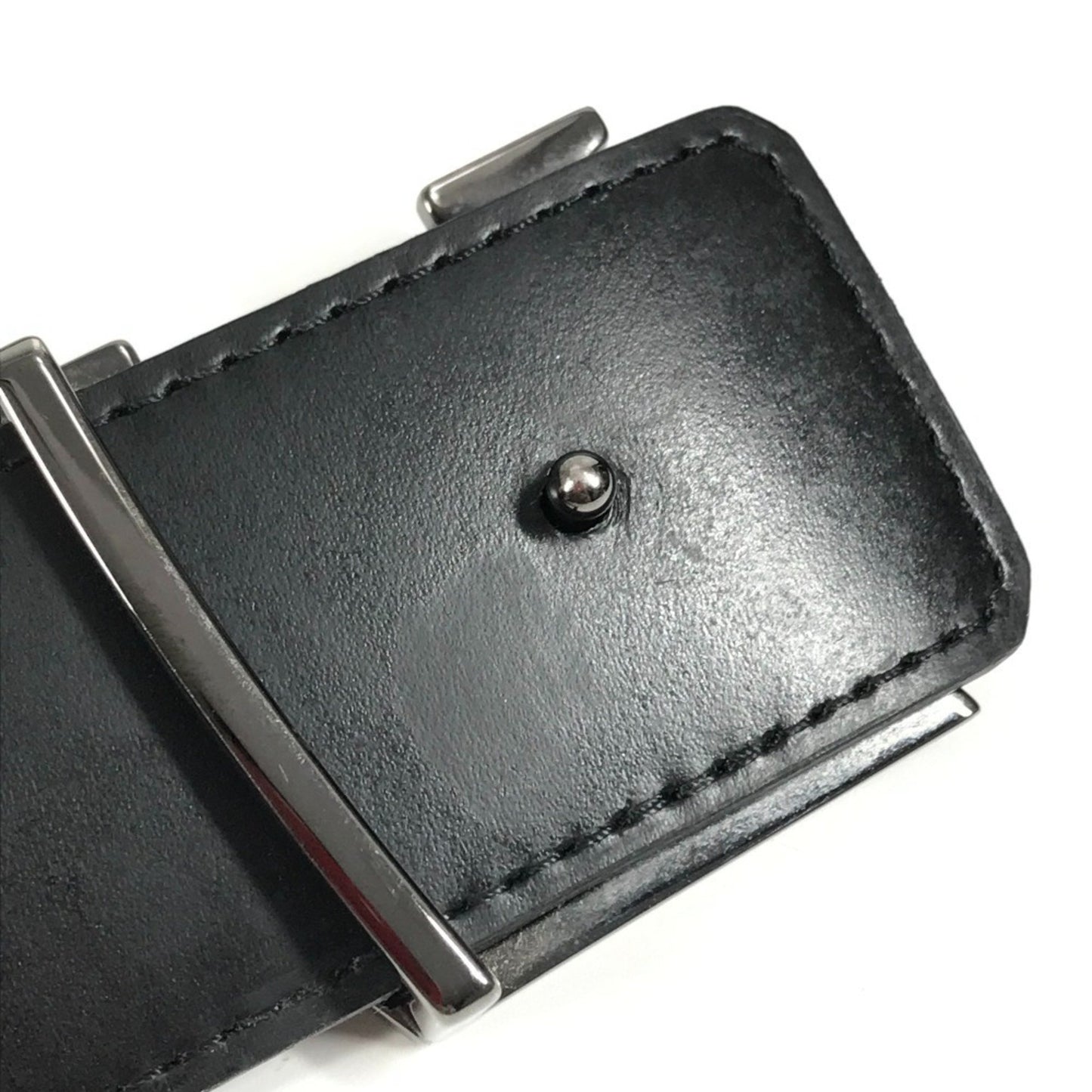 Louis Vuitton M9043U Monogram Eclipse Belt With Lv Initials