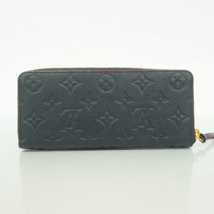 Louis Vuitton Monogram Empreinte Portefeuille Clemence Long Wallet M69415 Marine Rouge
