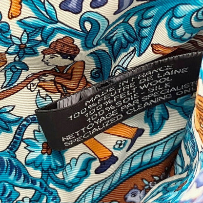 Hermes Silkin Flat Pouch Bag In Purple