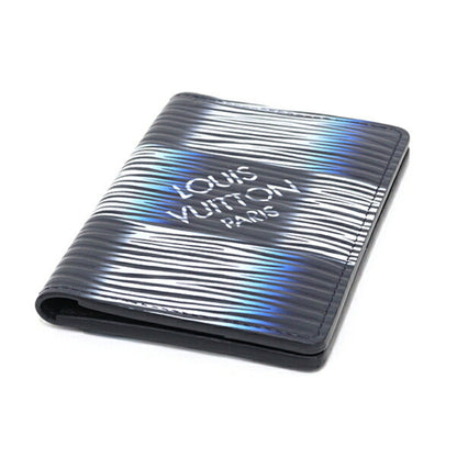 Louis Vuitton Card Case Organizer De Poche Damier Rush Blue Epi M82822