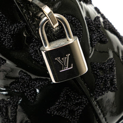Louis Vuitton Monogram Vernis Lockit Bb Bouclette Handbag M40770 Noir Black Patent Leather