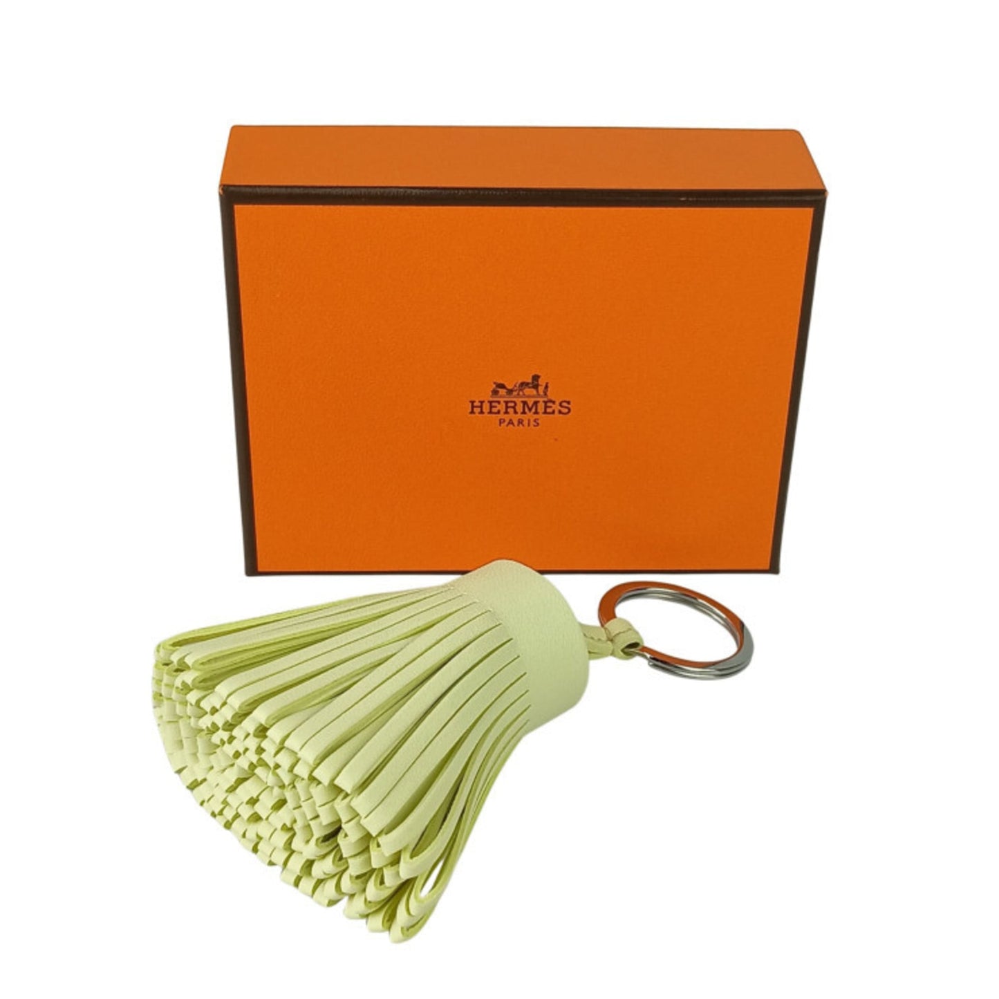 Hermes Carmen Bag Charm H077894Cji8 Jaune Milton Anue Milo