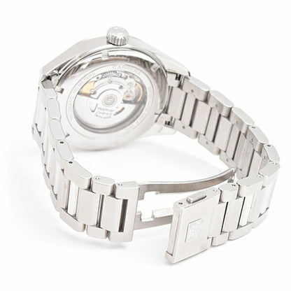 Tag Heuer Men'S Carrera Calibre 5 Automatic Watch With Black Dial And Stainless Steel Case