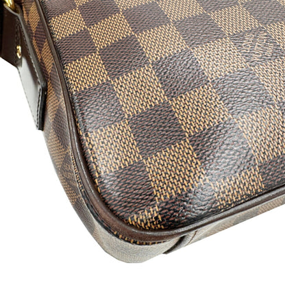 Louis Vuitton Louis Vuitton Shelton Mm N41149 Damier Shoulder Bag In Canvas