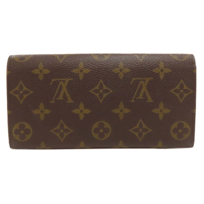 Louis Vuitton M64202 Portefeuille Emily Flower Long Wallet In Monogram Canvas