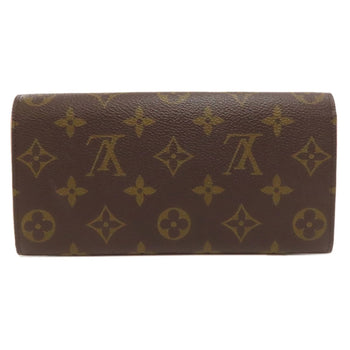 Louis Vuitton M64202 Portefeuille Emily Flower Long Wallet In Monogram Canvas