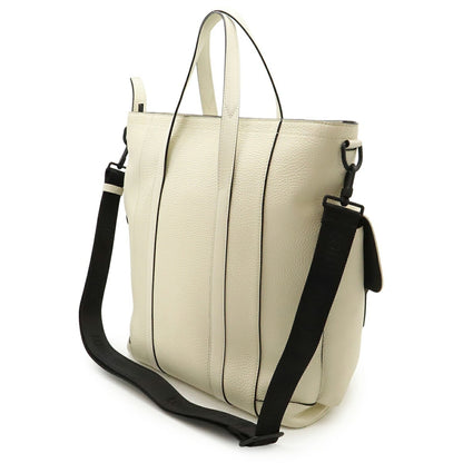 Louis Vuitton Christopher Tote Shoulder Bag In Taurillon Leather (Bron White) M58477