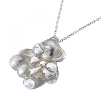 Tiffany Teddy Bear Necklace In Silver 925 .