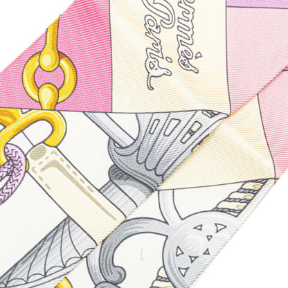 Hermes Twilly Women'S Silk Scarf Multi-Color