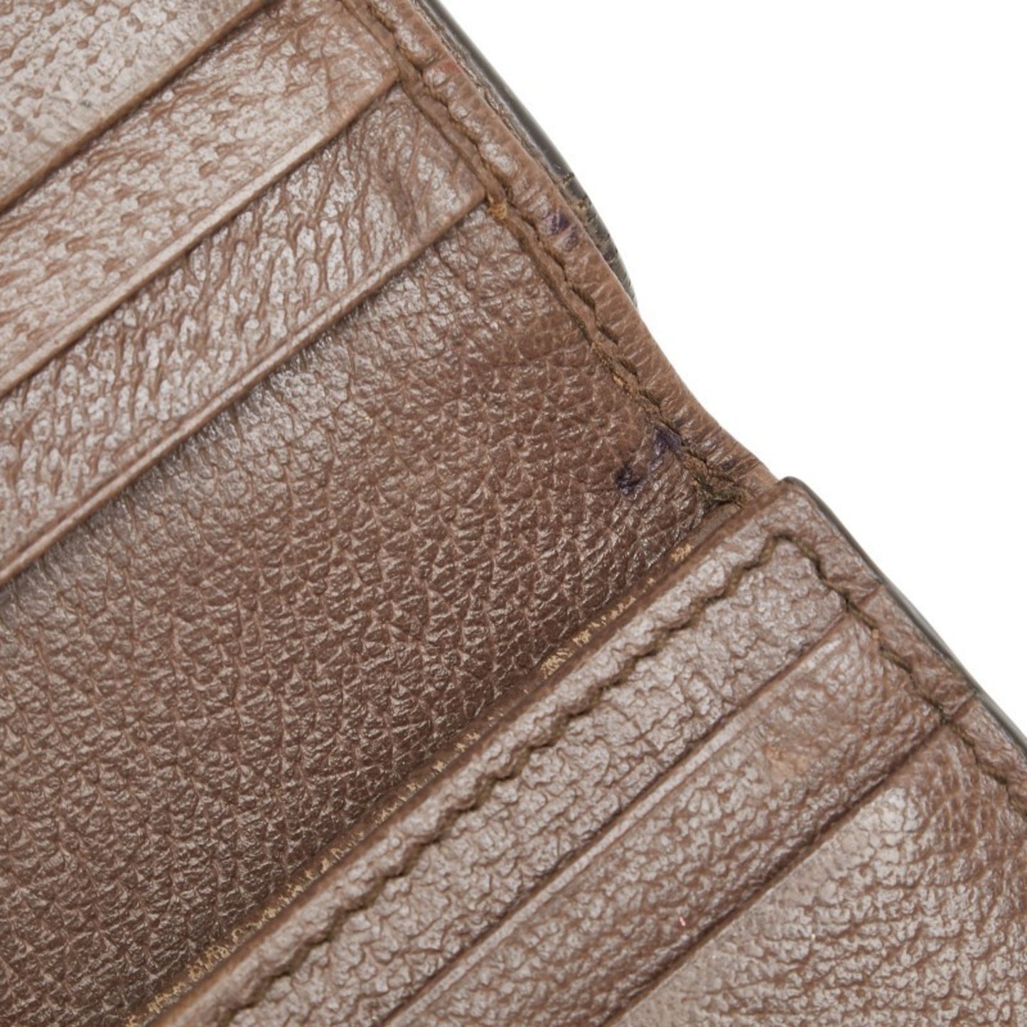 Gucci Ophidia Gg Supreme Bifold Wallet 523155 Brown Leather