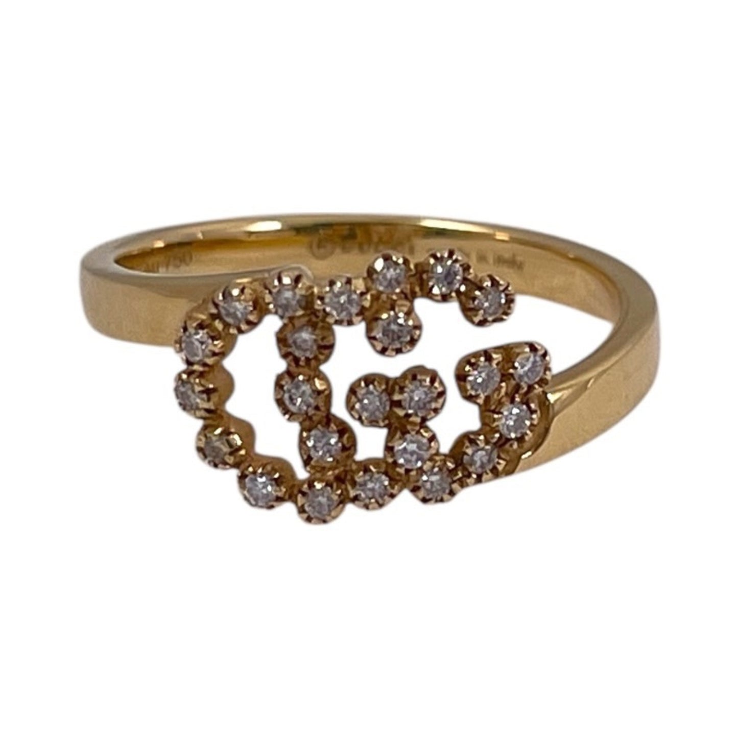 Gucci Gg Running Ring In 18K Yellow Gold