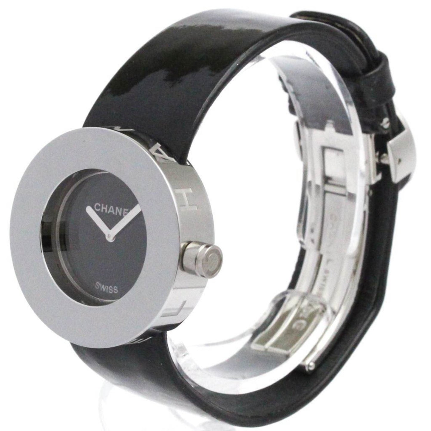 Chanel La Ronde Steel Leather Quartz