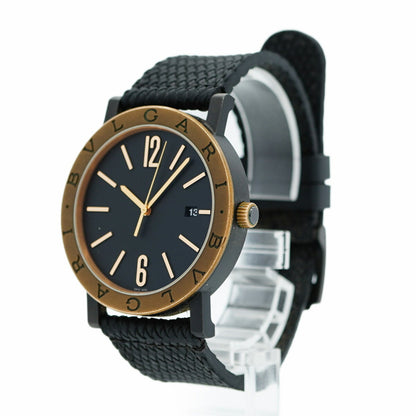 Bvlgari Solotempo 102931 Bb41Sb Black Dial