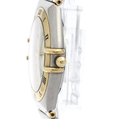 Omega Constellation 18K Gold Steel Quartz