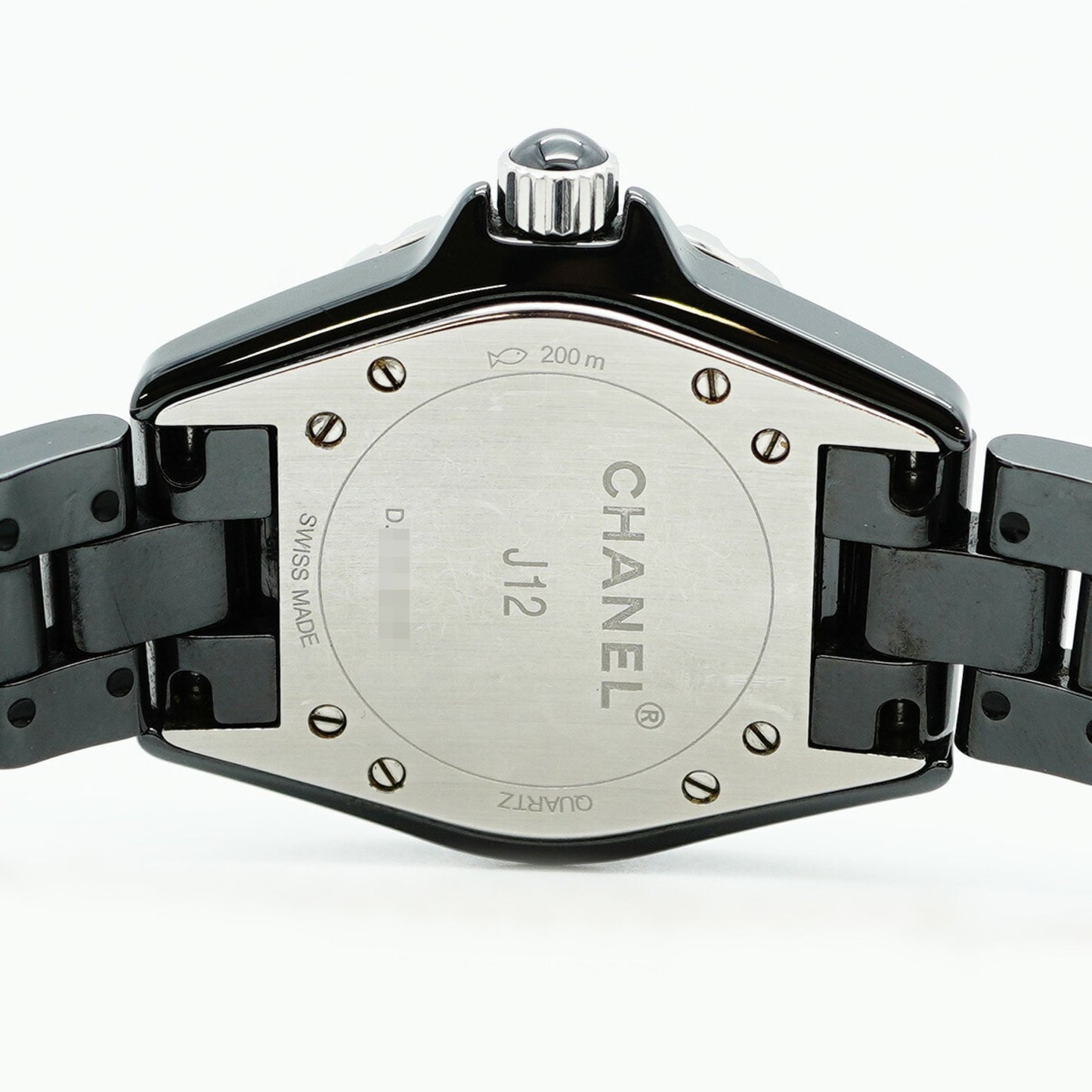 Chanel J12 H1625 Black Dial