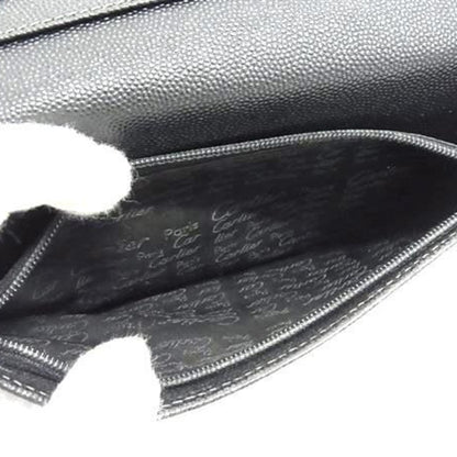 Cartier Santos Black Leather