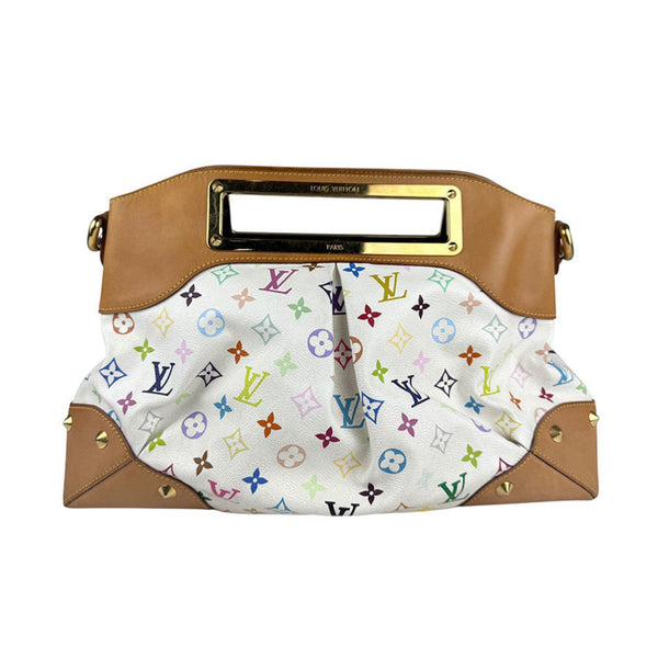 Louis Vuitton Judy Gm Monogram Multicolore Handbag Shoulder Bag In Bronze And Gold