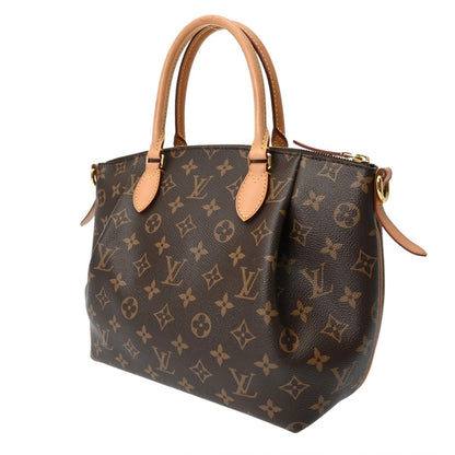 Louis Vuitton Monogram Turen Pm Brown M48813 Women'S Canvas Handbag