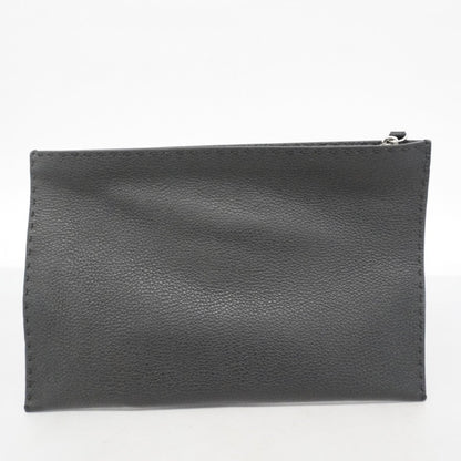 Leather Fendi Clutch Bag