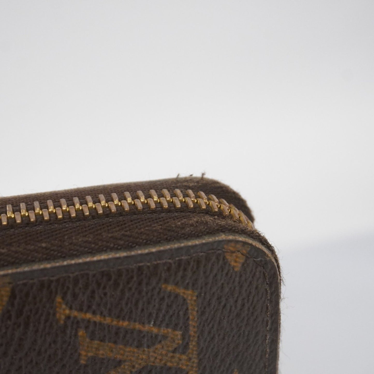 Louis Vuitton Monogram Zippy Wallet M60017 Brown
