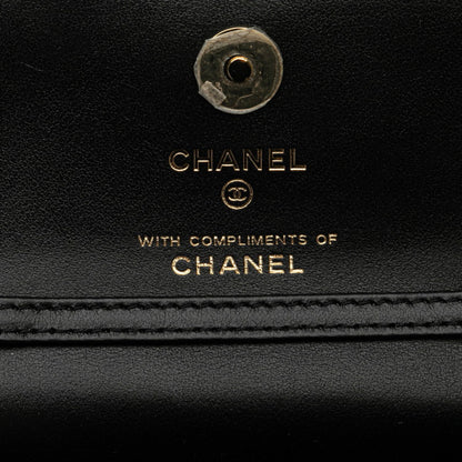 Chanel Matelasse Checkered Flag Coco Mark Mini Crossbody Chain Shoulder Bag In Beige