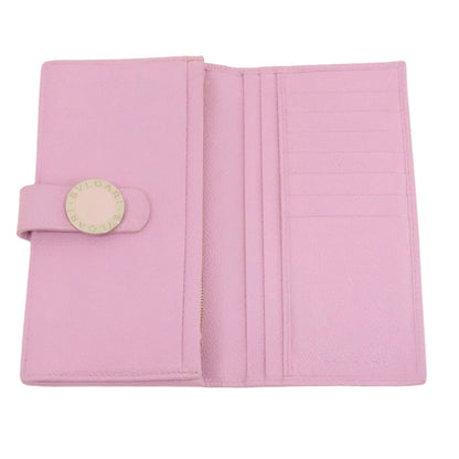 Bvlgari Long Wallet Leather