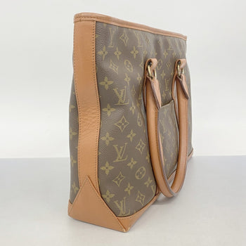 Louis Vuitton Monogram Sac Weekend Pm Tote Bag M42425 Brown