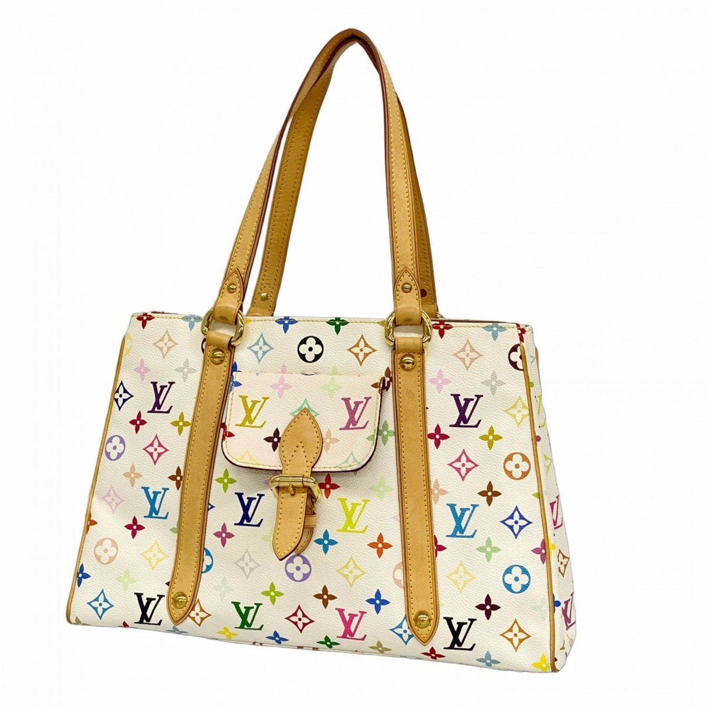 Louis Vuitton Monogram Multicolore Aurelia Mm Tote Bag M40094 Bron