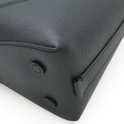 Tiffany & Co. Return To Tiffany Handbag Shoulder Bag Leather Black