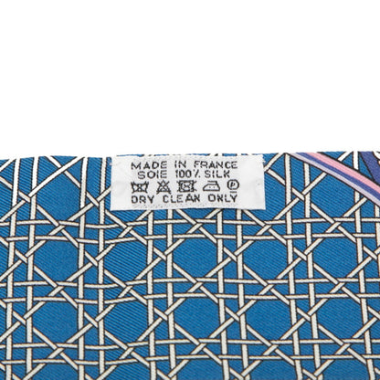 Herms Twilly "Les Voitures A Transformation" Folding Carriage Scarf