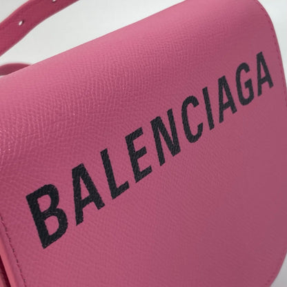 Balenciaga 550639 Pochette Crossbody Bag Shoulder Bag Pink Black
