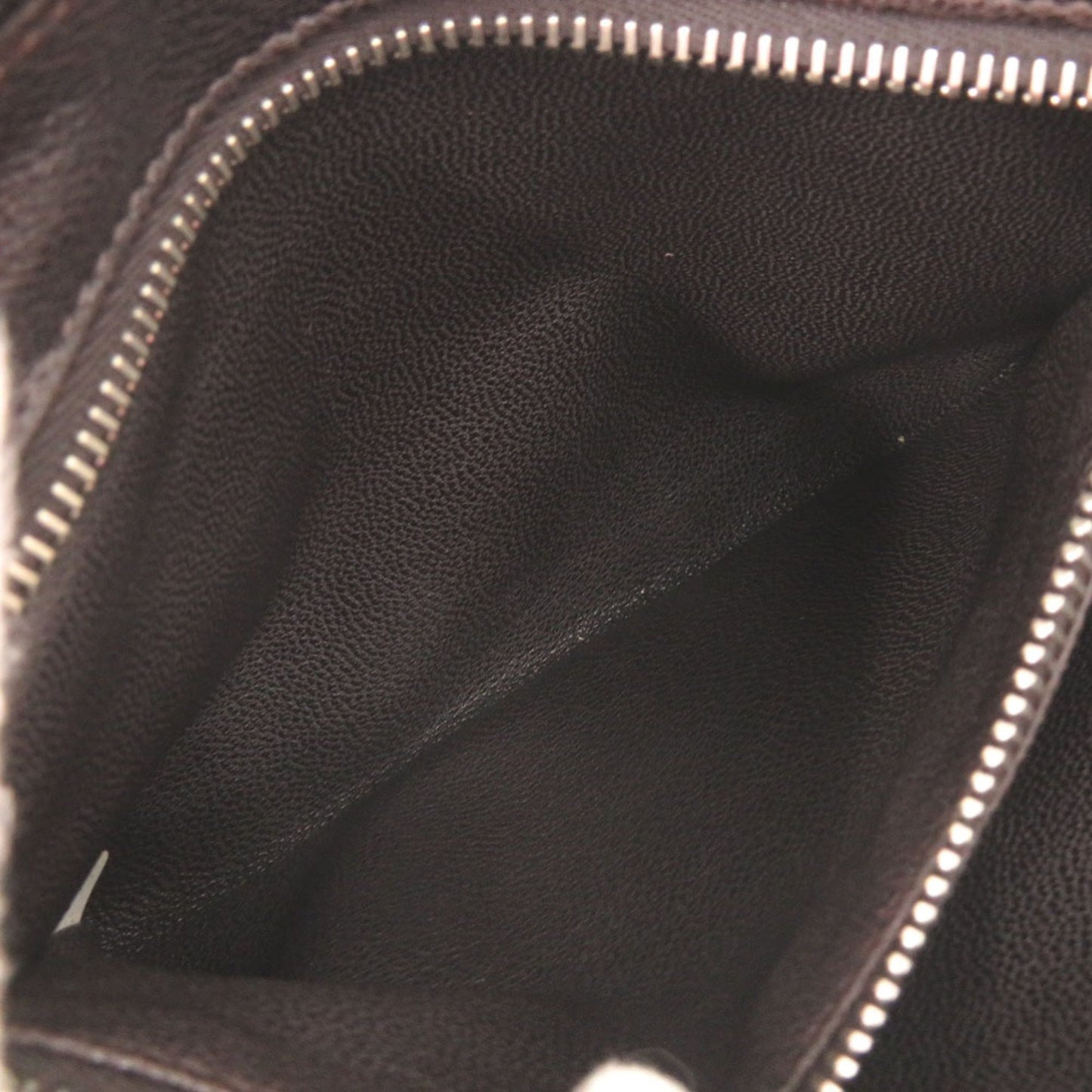 Prada Triangle Logo Leather Gray Second Bag Clutch 0188 Prada