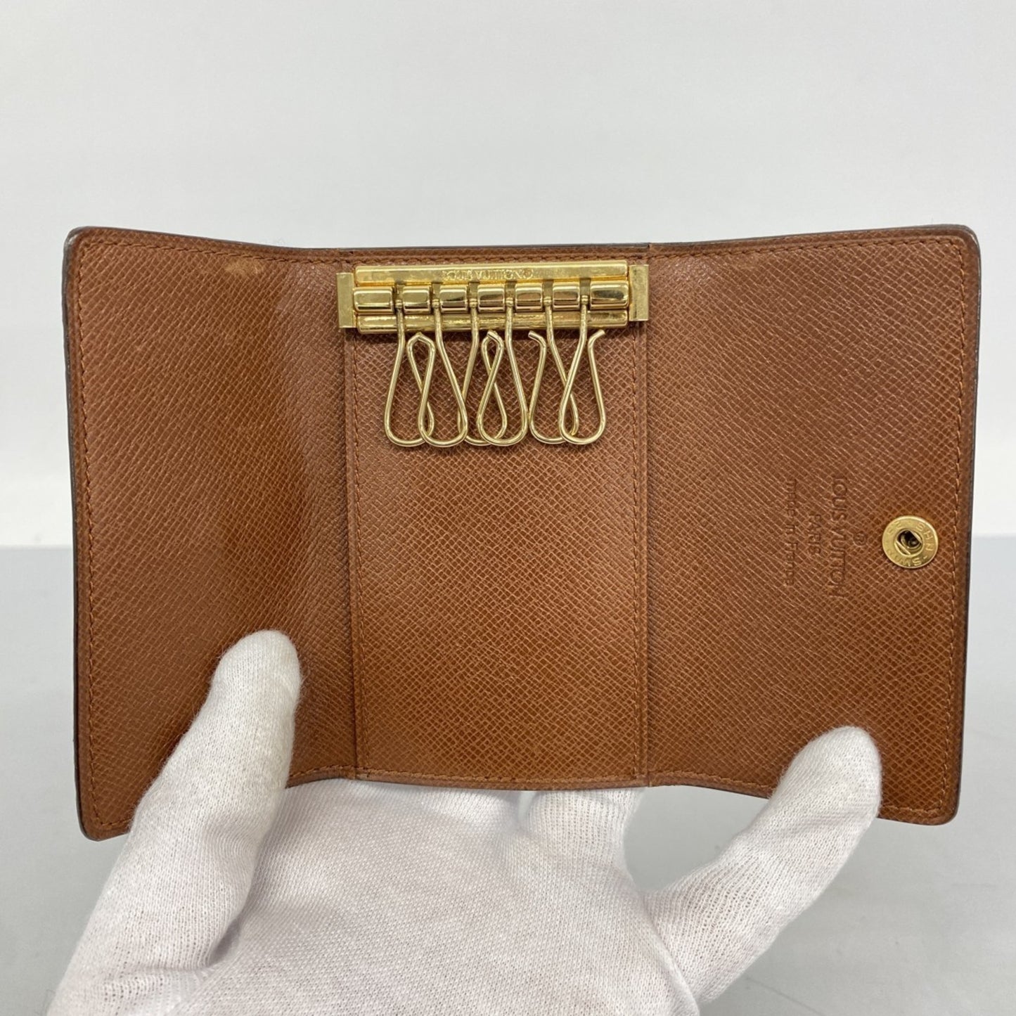 Louis Vuitton Monogram Multicle 6 Key Case M62630 Brown