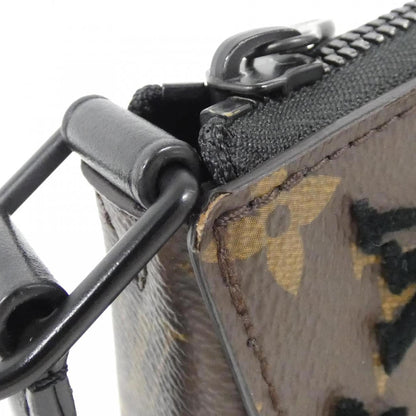 Canvas Louis Vuitton Shoulder Bag Coated