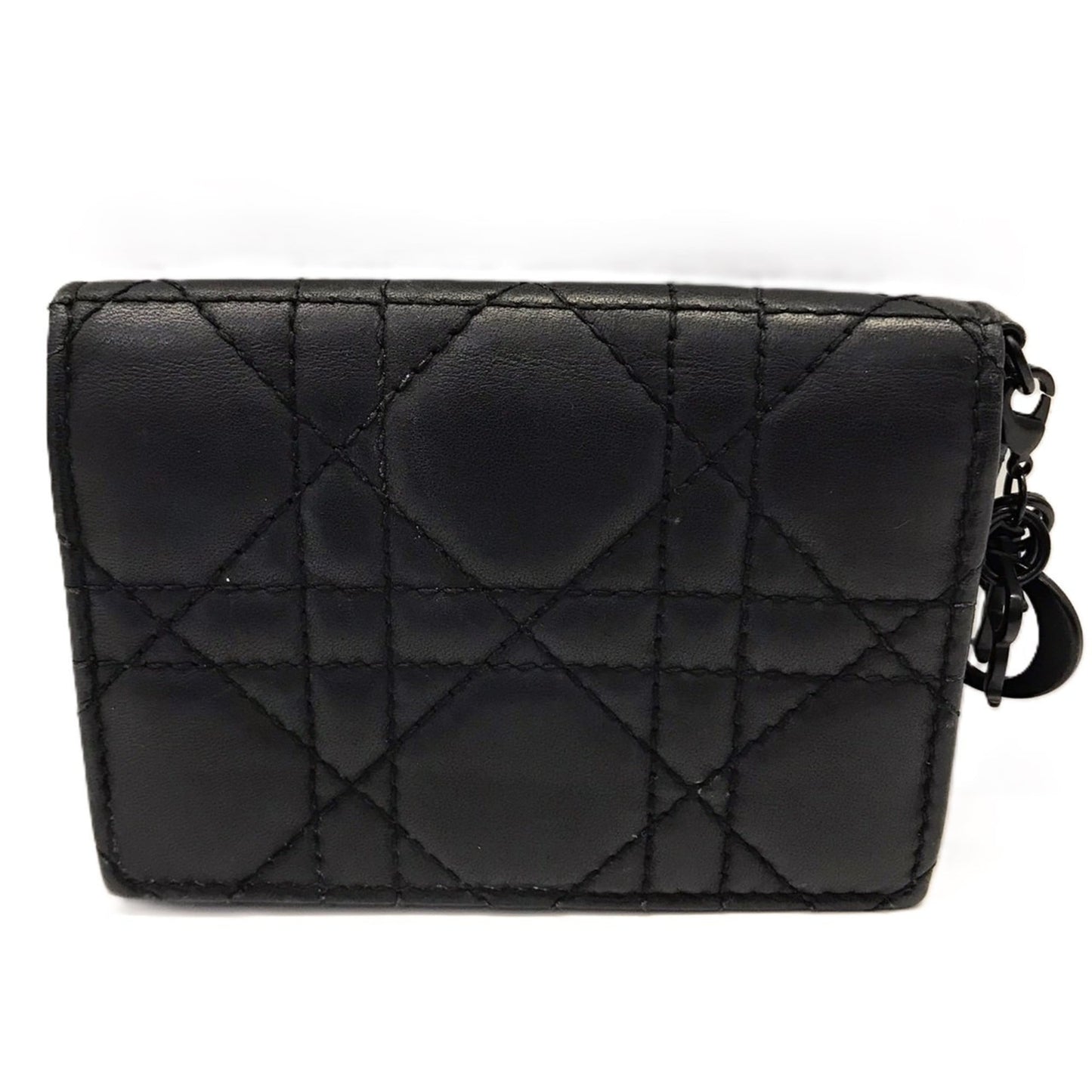 Leather Christian Dior Card Case