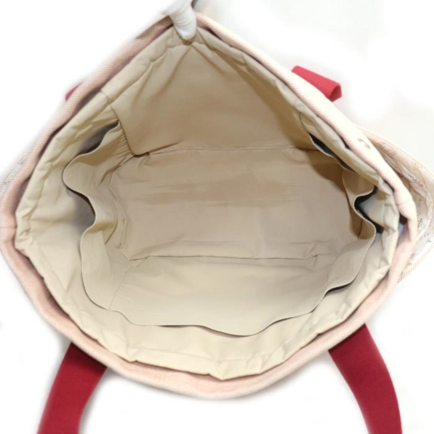 Hermes Cabriole Mother'S Bag Tote Red