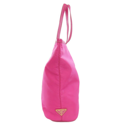 Prada Metal Tote Bag Nylon Material