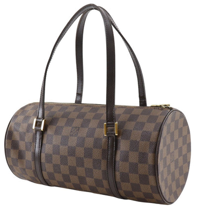 Louis Vuitton Papillon Handbag N51304 Damier Canvas Brown
