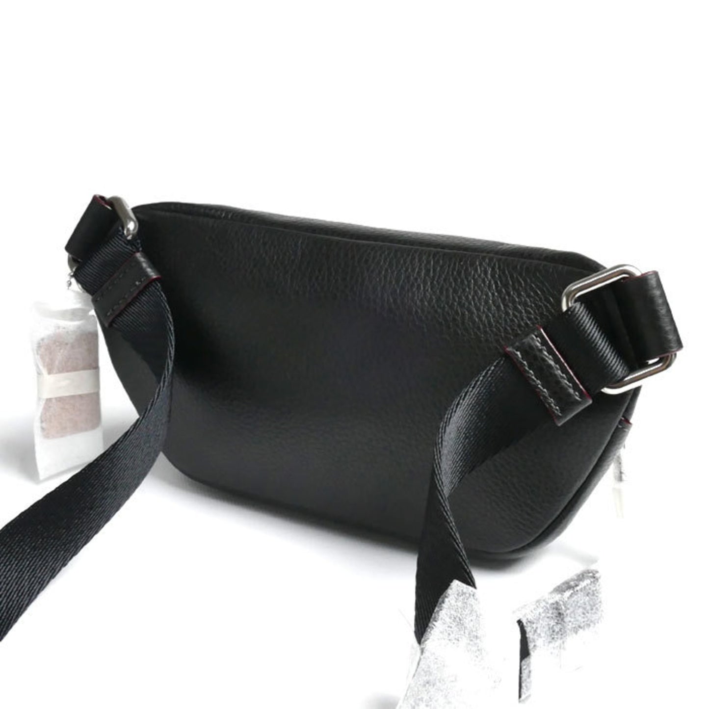 Coach Denim Leather Signature Mini Waist Bag Cq186 Sv/Bk